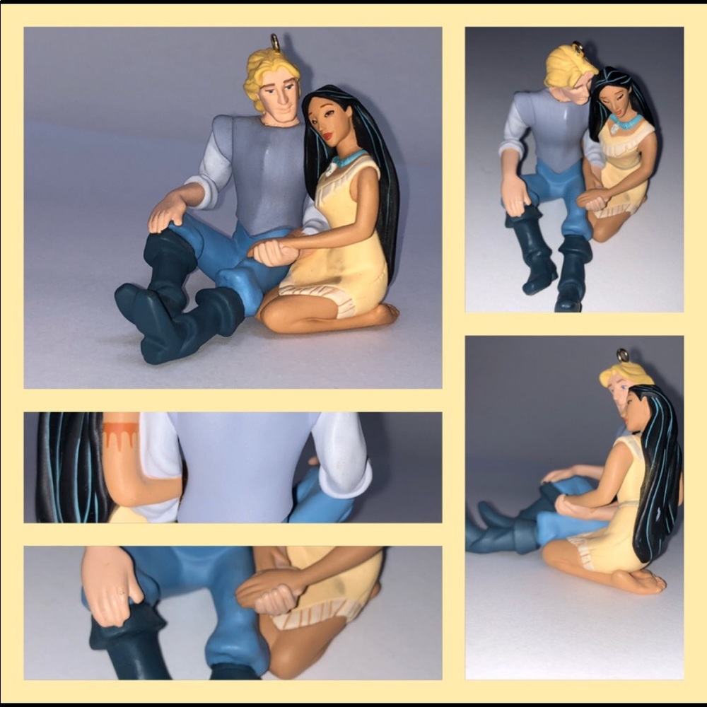 Disney/Hallmark POCAHONTAS & JOHN SMITH Ornament